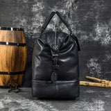 Leather Doctors Bag Unisex Duffle Bag