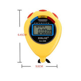 Portable Digital Timers LCD Handheld Sport Stopwatch Professional Waterproof Chronograph Timer Counter With Strap