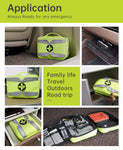 First Aid Kit (Trucks, Cars, Camping, Sports, Outdoor - Survival Kit) 79Pcs + 2Extra Mini Kit