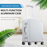 Hard Lock Medical Equipment Case Aluminium Tool Briefcase 4 Wheels Trolley