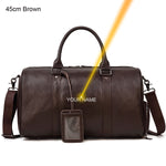 Luxury Genuine Leather Doctors Bag Men Women Travel Bag