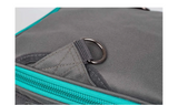 GPs Light Weight Medical Bag Grey and Turquoise Doctors Bag