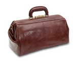 Elite Classy's Medical Bag - Brown Leather Doctors Bag