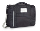 PRACTIS Home Care Bag Black Medical Doctors Bag