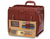 Elite Traditional Medical Case Brown Leather Doctors Bag