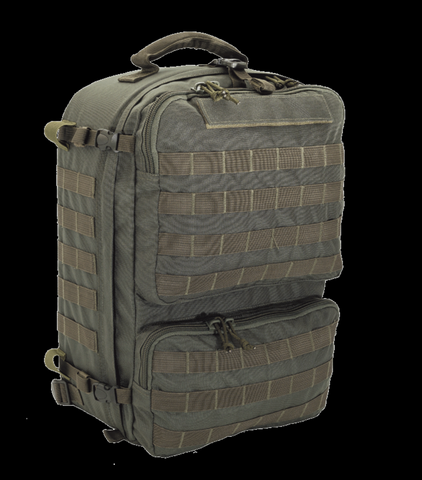 Elite PARAMEDS Rescue Tactical Backpack OD Green Medical Emergency Bag