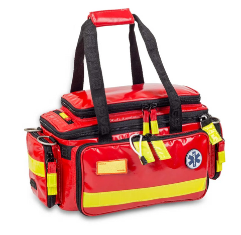 EXTREMES Emergency Basic Life Support Bag Red Tarpaulin Medical Bag