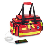 EXTREMES Emergency Basic Life Support Bag Red Tarpaulin Medical Bag