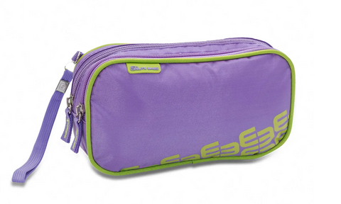 DIAS Diabetic Toiletry Bag Isothermal Insulin Carrying Case Purple