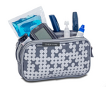 DIAS FUNNY DOTS Isothermal Toiletry Bag for Diabetics Kit Silver