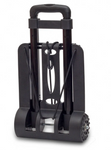 CARRYS Folding Trolley Telescopic Black Cart for Coolers Bags Boxes