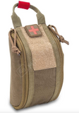 COMPACTS Individual First Aid Kit Bag Coyote Brown