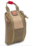 COMPACTS Individual First Aid Kit Bag Coyote Brown