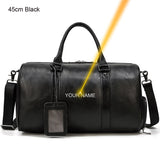 Luxury Genuine Leather Doctors Bag Men Women Travel Bag