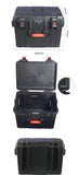 Handheld Plastic Medical Equipments Case Tool Briefcase with Foam